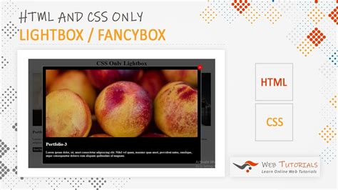 Link Lightbox To Html