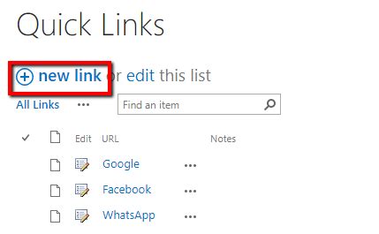 link lists in sharepoint