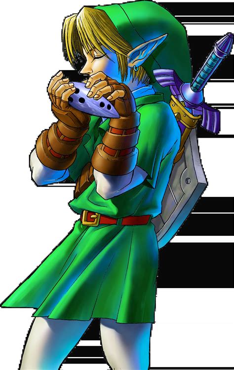 Link Playing Ocarina