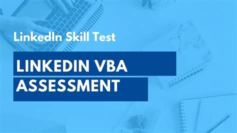 LinkedIn VBA Assessment Answers Visual Basic for Applications (VBA