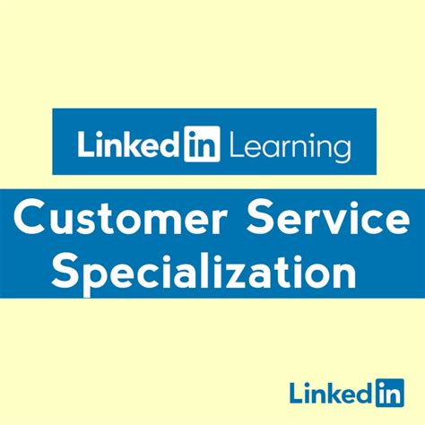 linkedin learning customer service courses