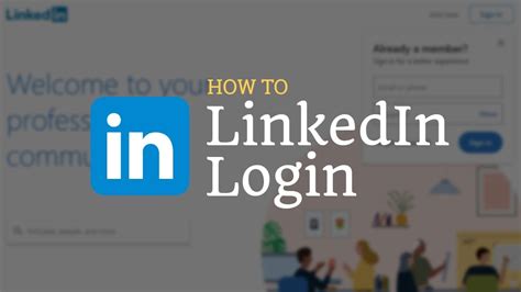 linkedin login uk my account online