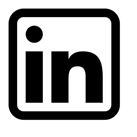 linkedin logo symbol