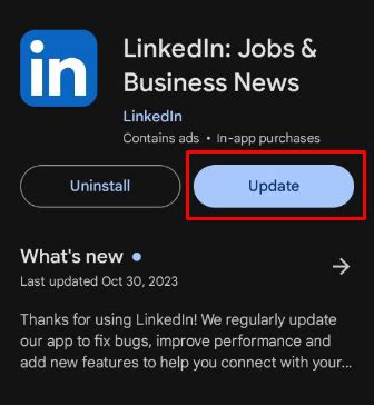 linkedin not showing notifications