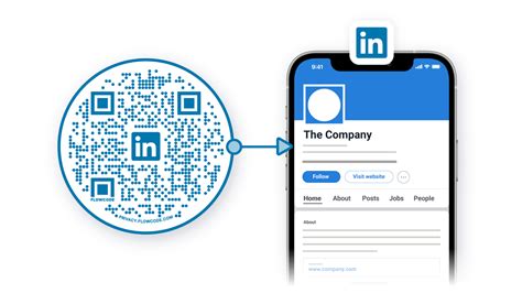 linkedin share contact qr code