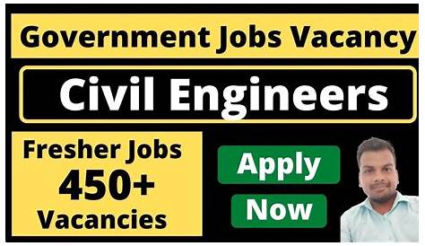 Govt, Civil Engineering, Recruitment, Civilization, How To Apply