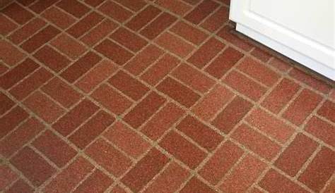 The French Tangerine brick flooring