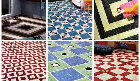 Each design is special. Vintage floor, Linoleum flooring, Linoleum