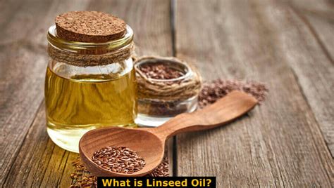 Linseed Oil Is An Example Of
