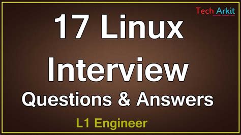 Top 15 Linux Interview Questions and Answers Linux Interview Q&A