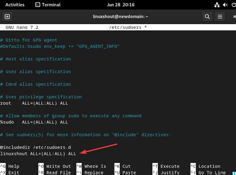 linux add user to sudo group
