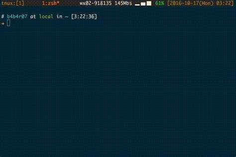 Linux Bash Status Bar