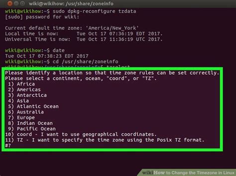 Linux Change Timezone To Est