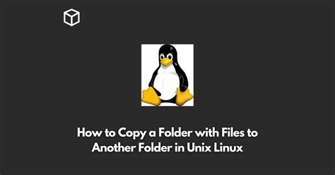 linux copy all files in folder to another folder