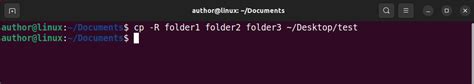 linux copy contents of directory to current directory