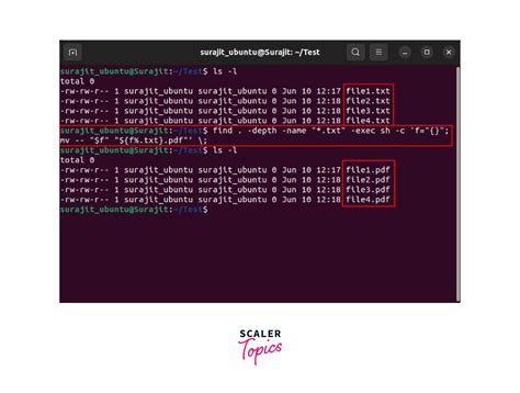 linux copy file to another directory and rename