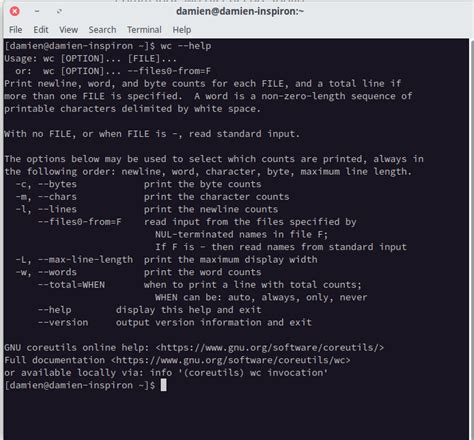 Linux Count Words In Line