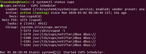 Linux Cups Ipp