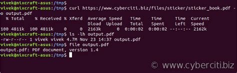 linux curl upload file