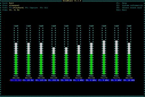 Linux Equalizer Command Line