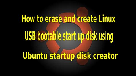 Linux Erase Usb Disk