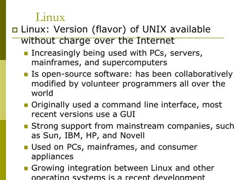 Linux Is Increasingly Being Used With Both Mainframes And Supercomputers