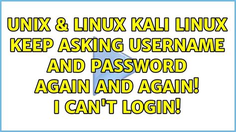 linux keeps asking for password