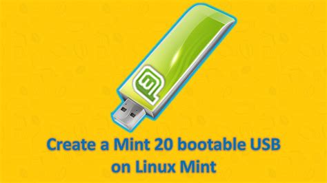 linux mint bootable usb
