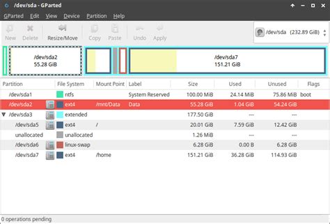 Linux Mint Change Mount Point
