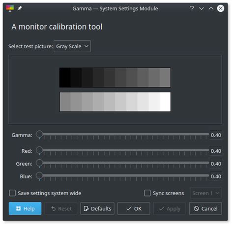 Linux Mint Monitor Color Calibration