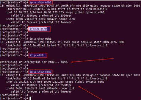 linux mint restart network interface