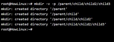 linux mkdir multiple folders