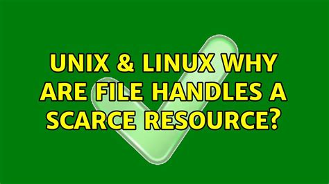 Linux Open File Handles Per Process