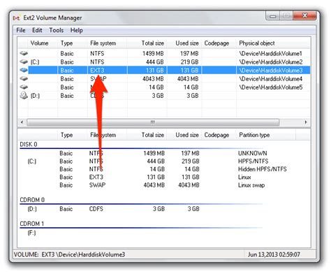 Linux Partition Windows Read