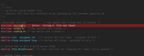 Linux String.h Location