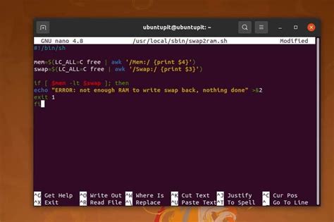Linux Swap Empty