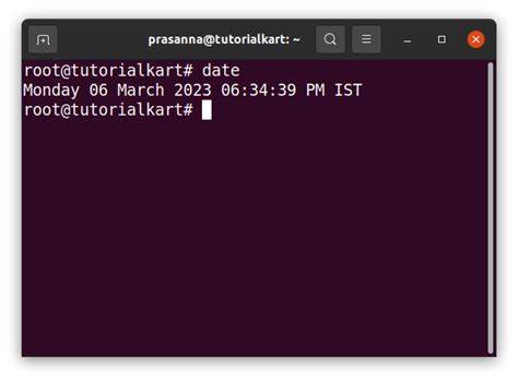 Linux System Time Print