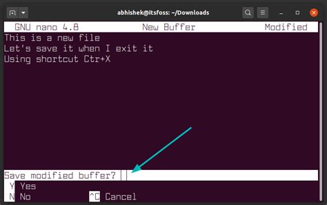 Linux Terminal Quit Program