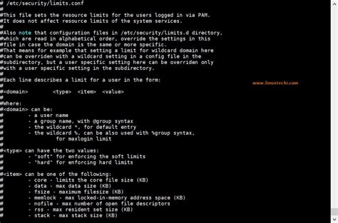 Linux User File Descriptor Limit