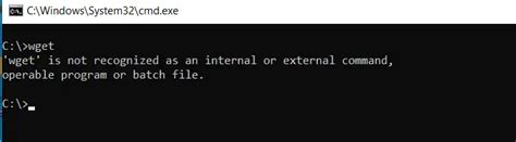 linux wget command not found