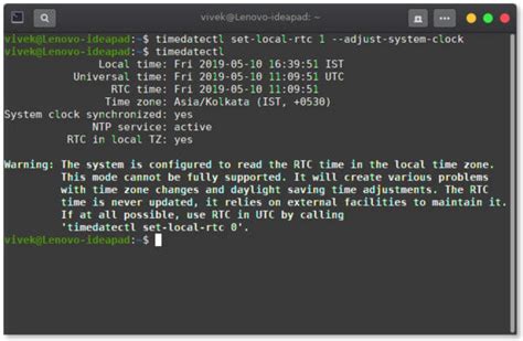 Linux Windows Clock Problem