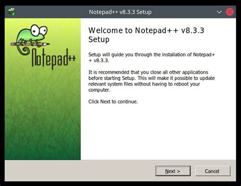 Linux Wine Notepad++