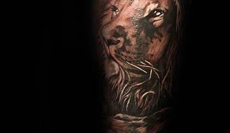 Lion Leg tattoos Best Leg Tattoos, Trendy Tattoos, Forearm Tattoos