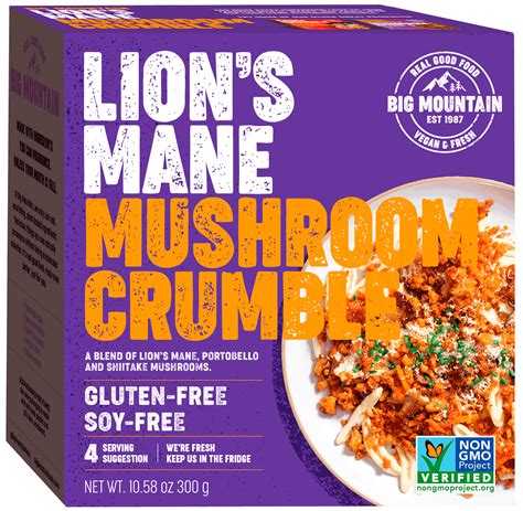 lion's mane mushroom crumble recipes