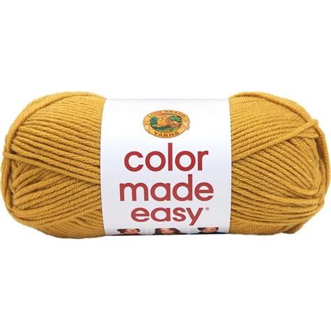 lion brand color made easy yarn substitute
