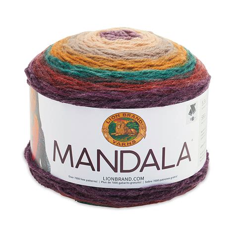 lion brand mandala yarn cakes