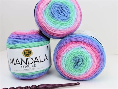 lion brand mandala yarn patterns free crochet