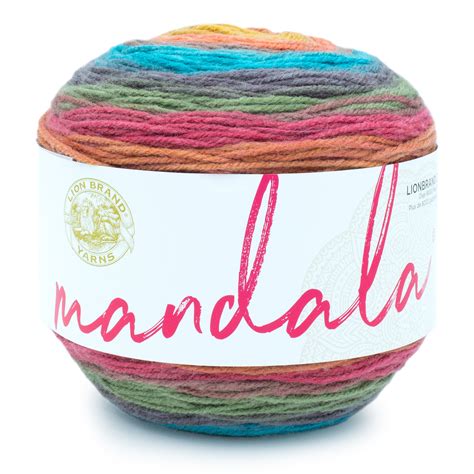 lion brand mandala yarn walmart