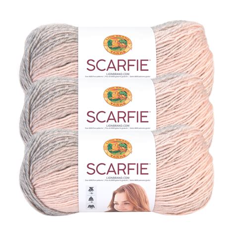 lion brand scarfie bulky yarn