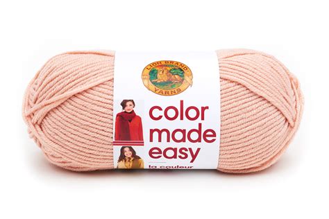 lion brand yarn color made easy weight